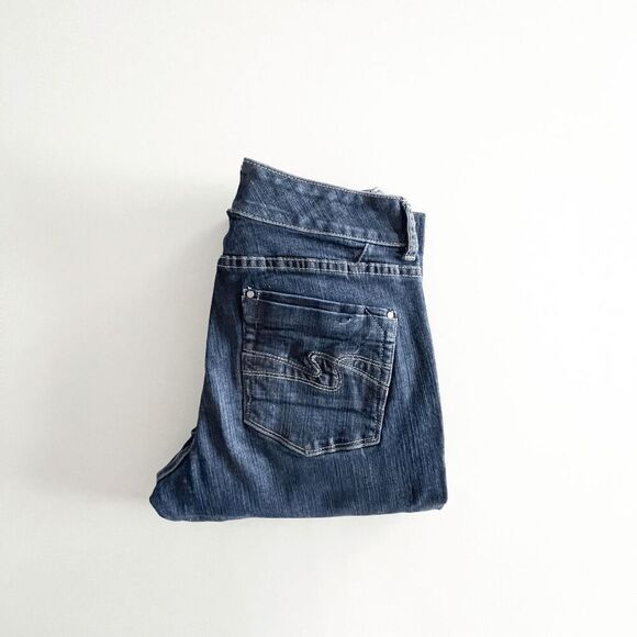 White House Black Market Womens Denim Contour Medium Wash Bootcut Jeans Blue 4R - Picture 4 of 10